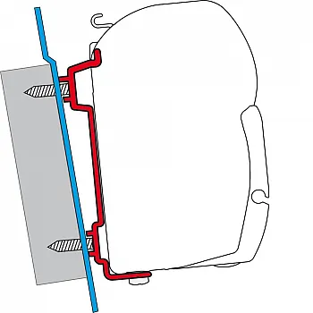 Kit Ford Transit (High Roof) - Markisenadapter F45