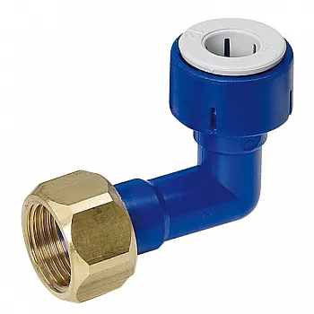 Winkelverbinder mit Verschraubung 1/2“ - Uniquick-Frischwassersystem